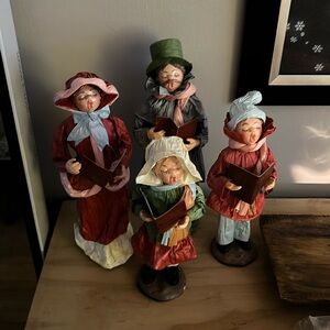 Antique Christmas Carollers